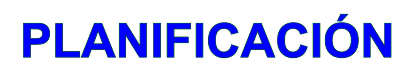 PLANIFICACION