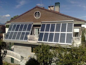 Captador solar larga duracion